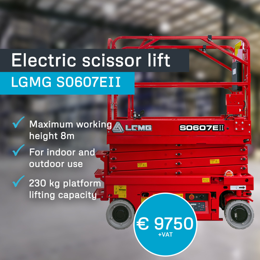 LGMG electric scissor lift